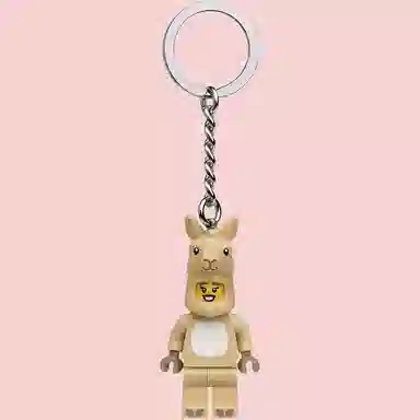 LEGO Classic Series Llama Girl Keychain 854081