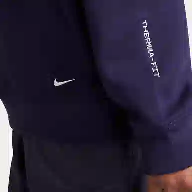 Nike Fleece Pullover Hoodie Purple Ink