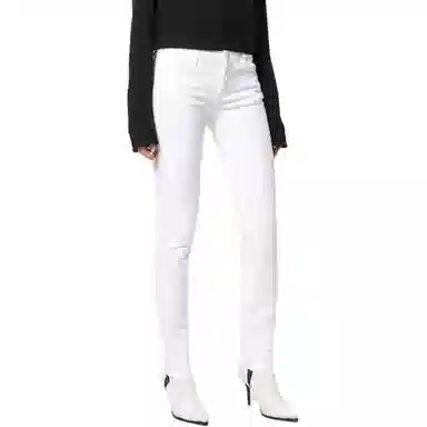 纪梵希 紧身低腰拉链牛仔裤 女款