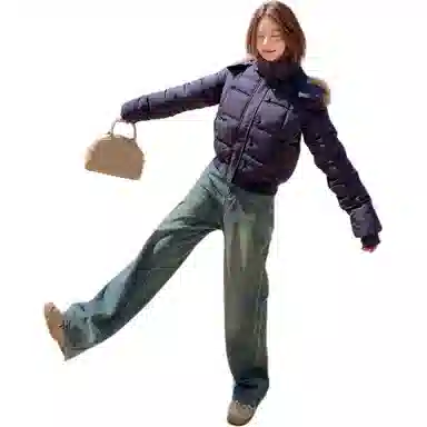 思蓓儿 韩系短款加厚棉服 女款