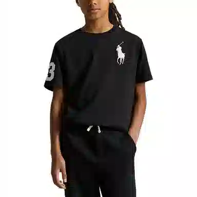 Polo Ralph Lauren Kids Crewneck T-Shirt Black