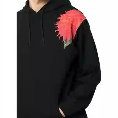 Yohji Yamamoto SS23 Floral Hoodie
