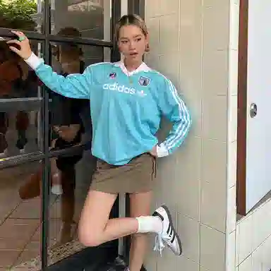 adidas originals Football Long Sleeve Tee LogoT