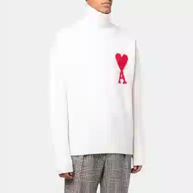 AMIPARIS FW22 White Sweater