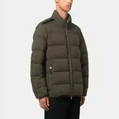 Stone Island Nylon Puffer Jacket Green