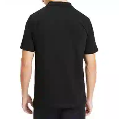 PUMA Logo Polo Shirt Black