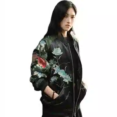 Sanshengliubu Bomber Jacket