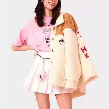 New Era x Hello Kitty Ivory Jacket