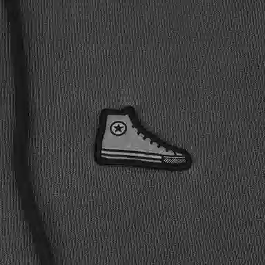 Converse Hoodie Dark Grey