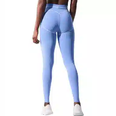 alo yoga Colorblock High Waist Leggings Black White