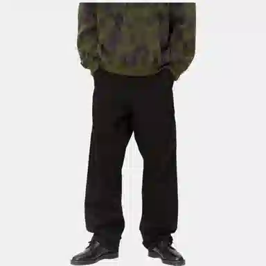 Carhartt WIP Single Knee Pant Denim Black