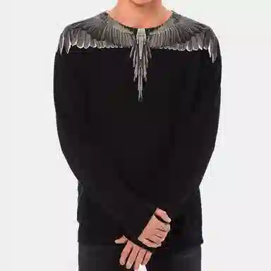 Marcelo Burlon Printed Long Sleeve Sweatshirt