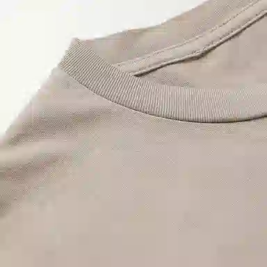 Fear of God Logo-Flocked Cotton-Jersey T-shirt Grey T