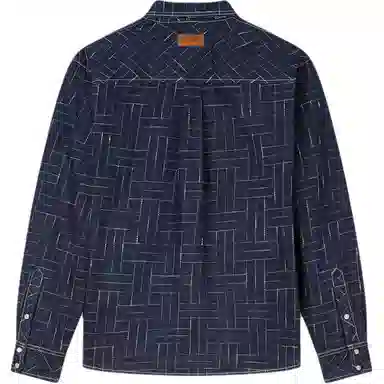 KENZO Weave Long Sleeve Shirt