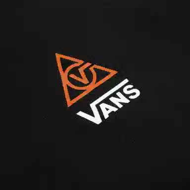 Vans Logo Hoodie Black