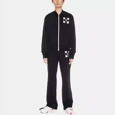 OFF-WHITE Arrow Print Long Sleeve Black