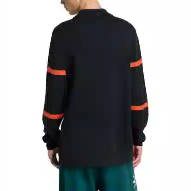 adidas originals KNITTED FW25 ALL BLACKS polo