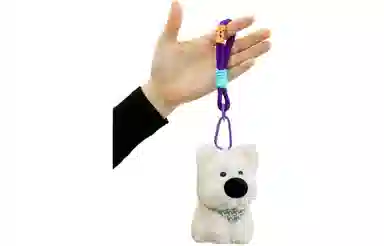 尚先生 玩偶小狗 毛绒 挂件 男女同款情侣款