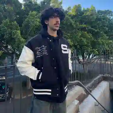 SKUNK GALLERY Varsity Jacket