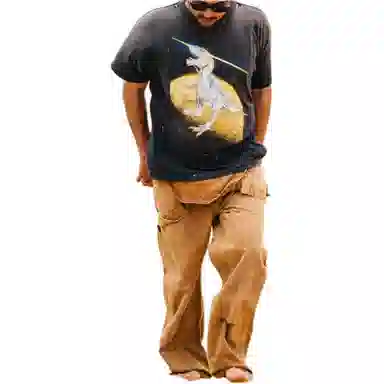 SAINT Mxxxxxx x Hajime Sorayama FW25 Dinosaur Print Tee