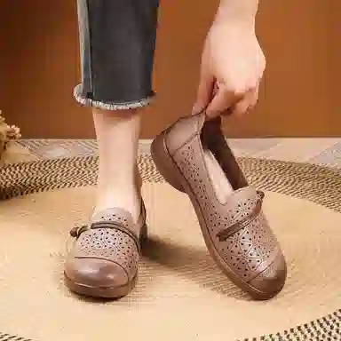 意利船长 百搭通勤潮流 防滑包头拖鞋 女款