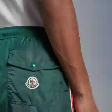 Moncler SS23 Logo Swim Shorts