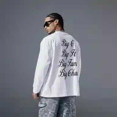 Couple Hunnid 1807 Graffiti Letter Long Sleeve Sweatshirt