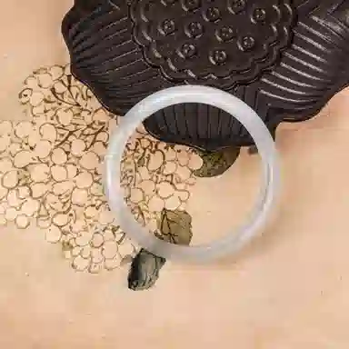 悠笙 新中式国潮风 白月光美人镯 轻奢高冷感 猫眼石 手镯 女款