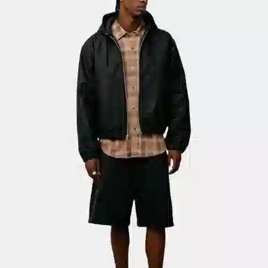 Stussy FW25 WAXED COTTON WORK JACKET logo