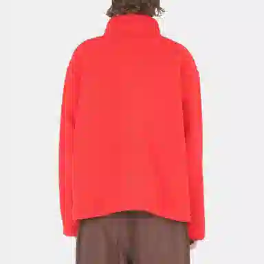 Stussy Polar Fleece Half Zip Mock Neck