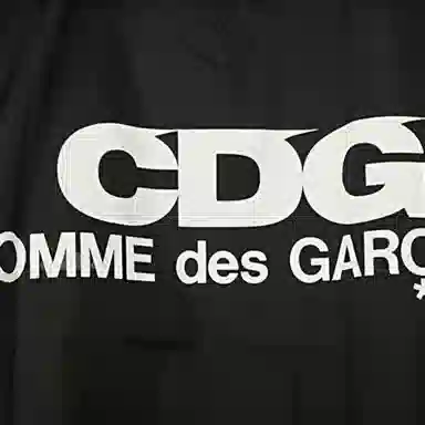 CDG Varsity Logo Jacket Black