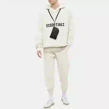 Fear of God Essentials Knit Hoody Buttercream