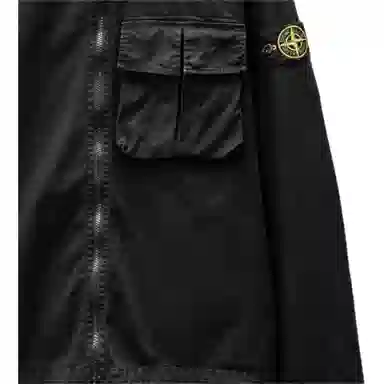 Stone Island SS23 Black Shirt Jacket