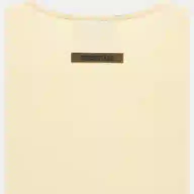 Fear of God Essentials FW21 Thermal Henley Ls ButtercreamCream T