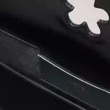 MARC JACOBS The Glam Mirror Shoulder Bag Black