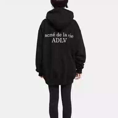 acme de la vie ADLV Sunglasses Boy Print Sweatshirt Black
