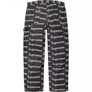 Supreme FW25 Jacquard Logos Painter Jean