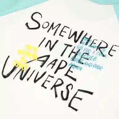 Aape Crewneck T-Shirt White