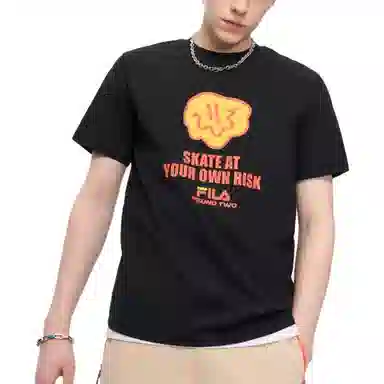 FILA FUSION x ROUND TWO SS25 T -BK