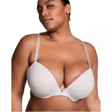 Victoria's Secret Dream Angels Lace Push-Up Bra Silver Pearl