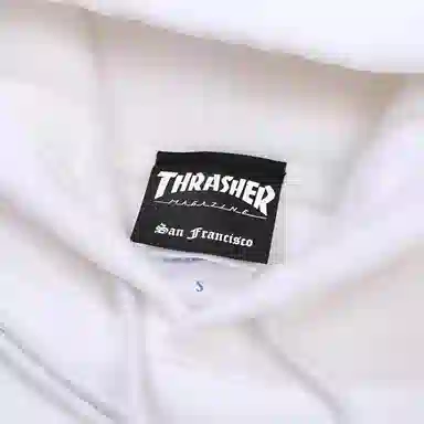 Thrasher Hoodie White