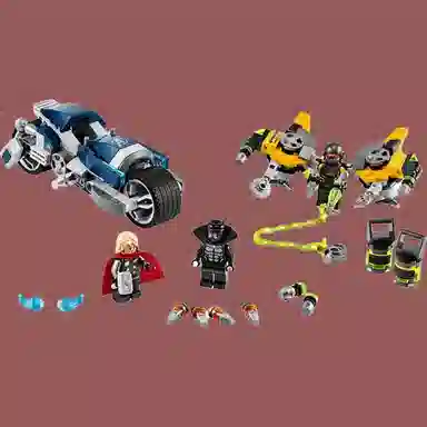 LEGO Avengers Speedwagon Attack 76142