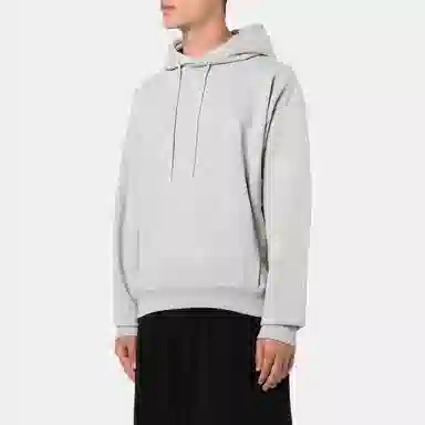 Martine Rose Logo Hoodie Grey