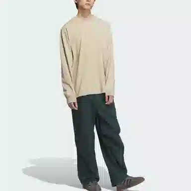 adidas originals LONG SLEEVE TOP WASHED logoT