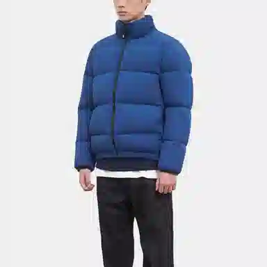 Lee Logo Hooded Down Jacket