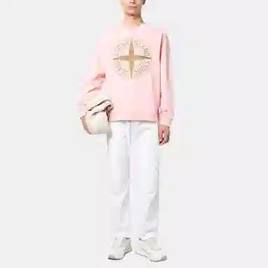 Stone Island SS23 Pink Sweatshirt