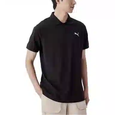 PUMA Polo Shirt Black