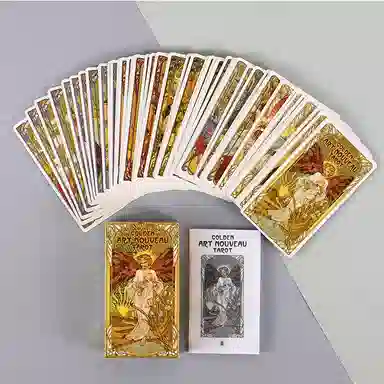 Golden Art Nouveau Tarot