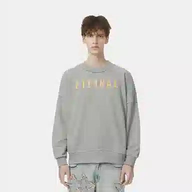 Fear of God FW22 ETERNAL Fleece Crewneck Warm Heather Grey