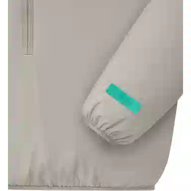 Fear of God Essentials SS24 Nylon Filled Halfzip Hoodie Seal Gray